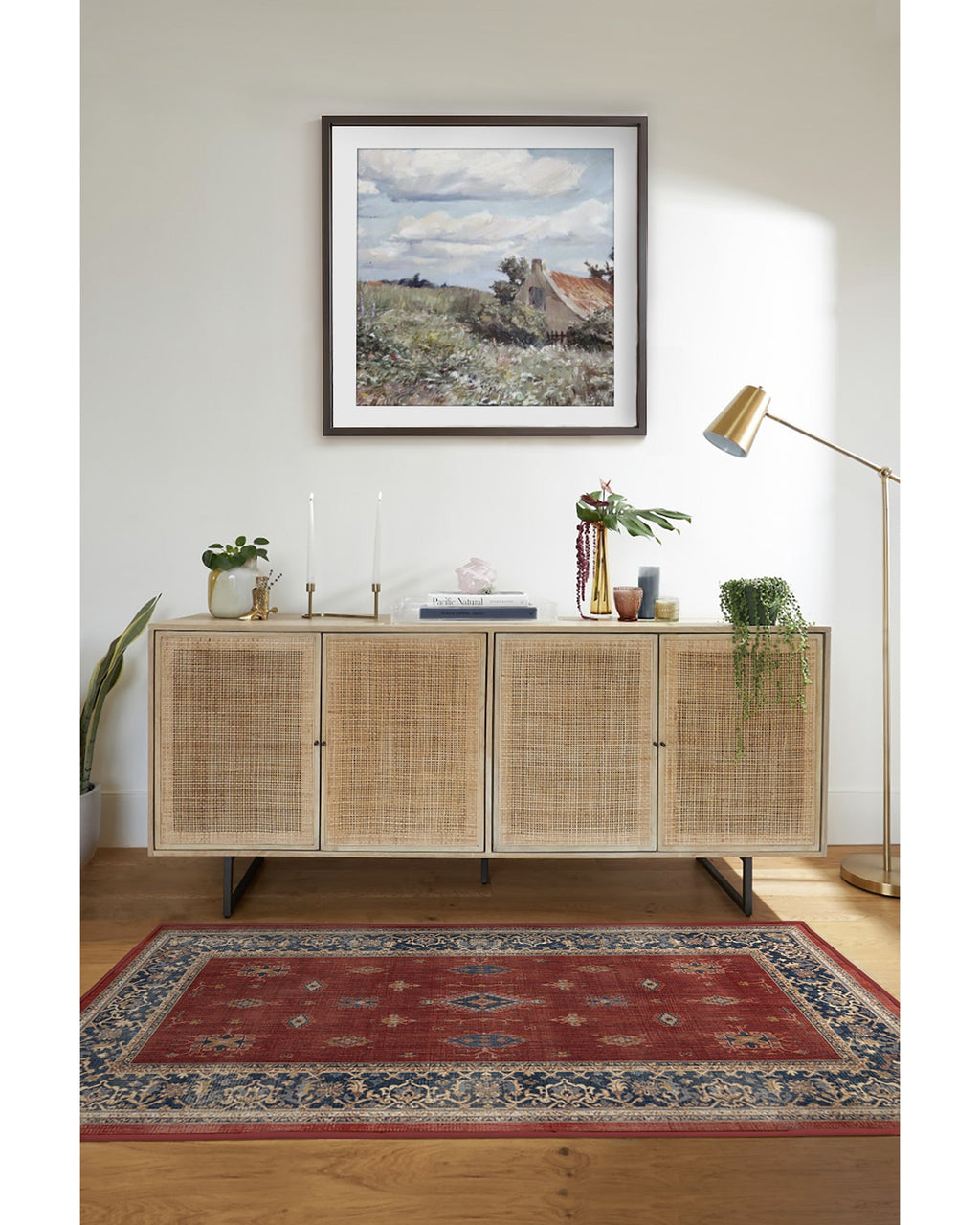 Verena Amber Red Rug