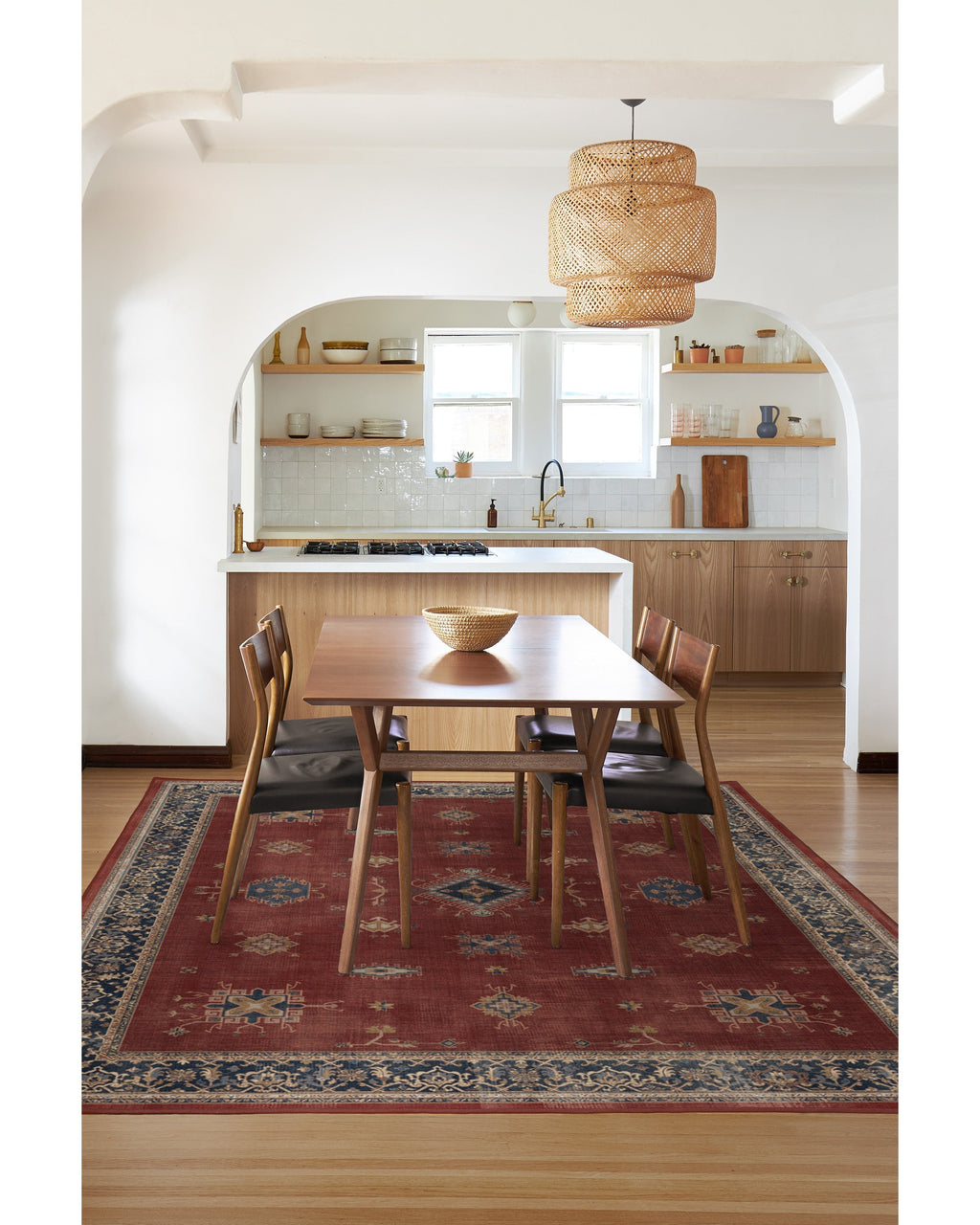 Verena Amber Red Rug