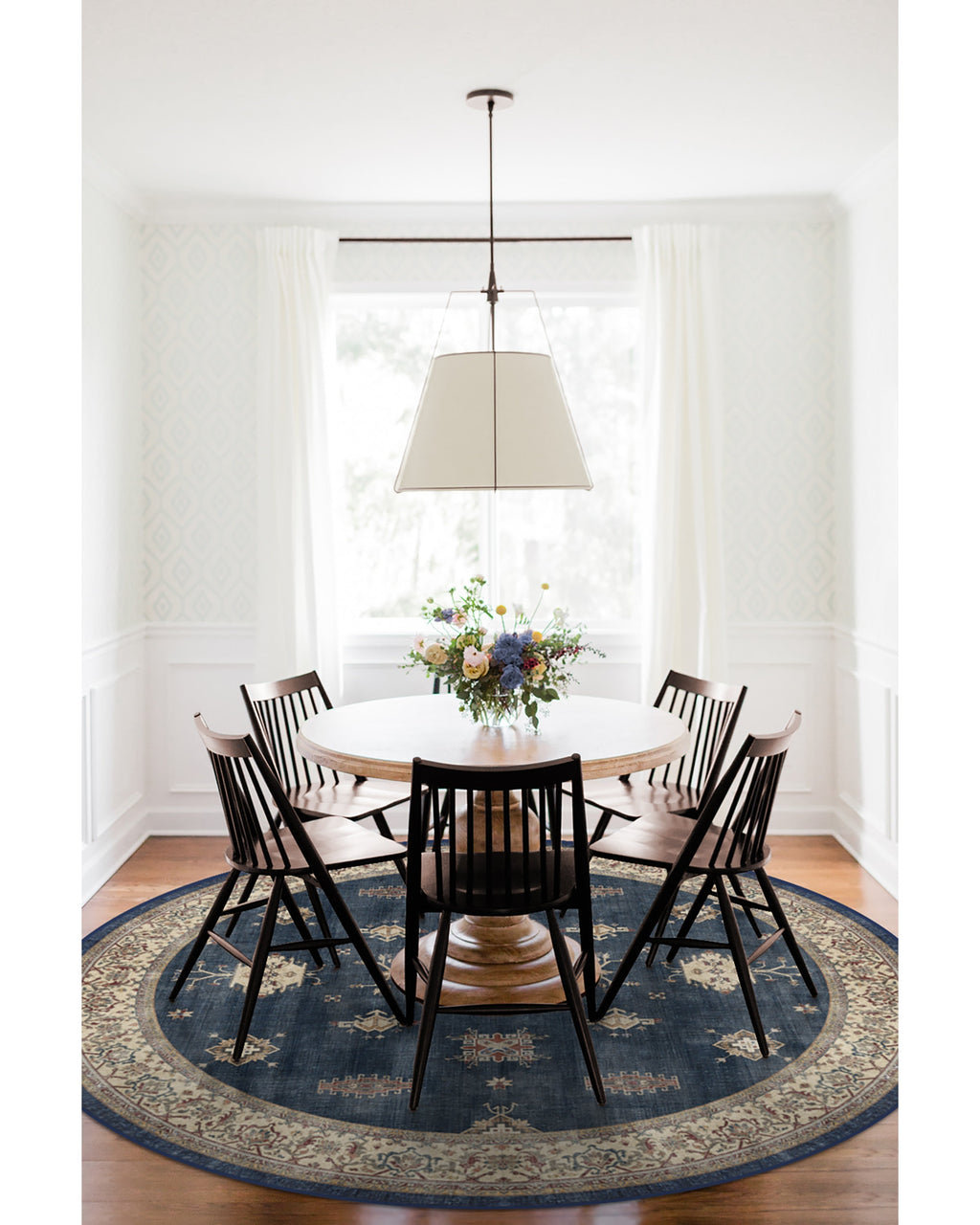 Verena Sapphire Flatwoven Rug