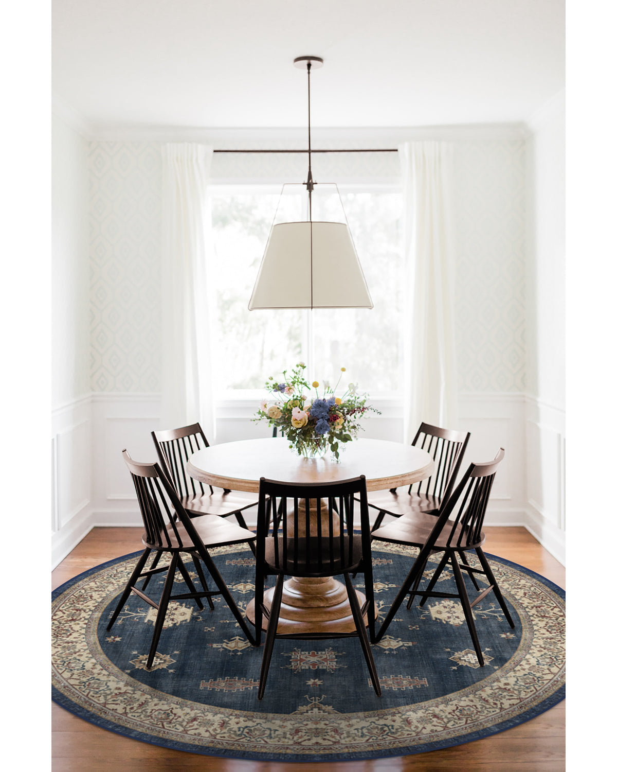 Verena Sapphire Flatwoven Rug