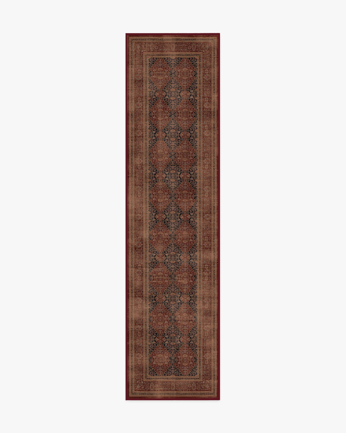 Vesper Amber Red Rug