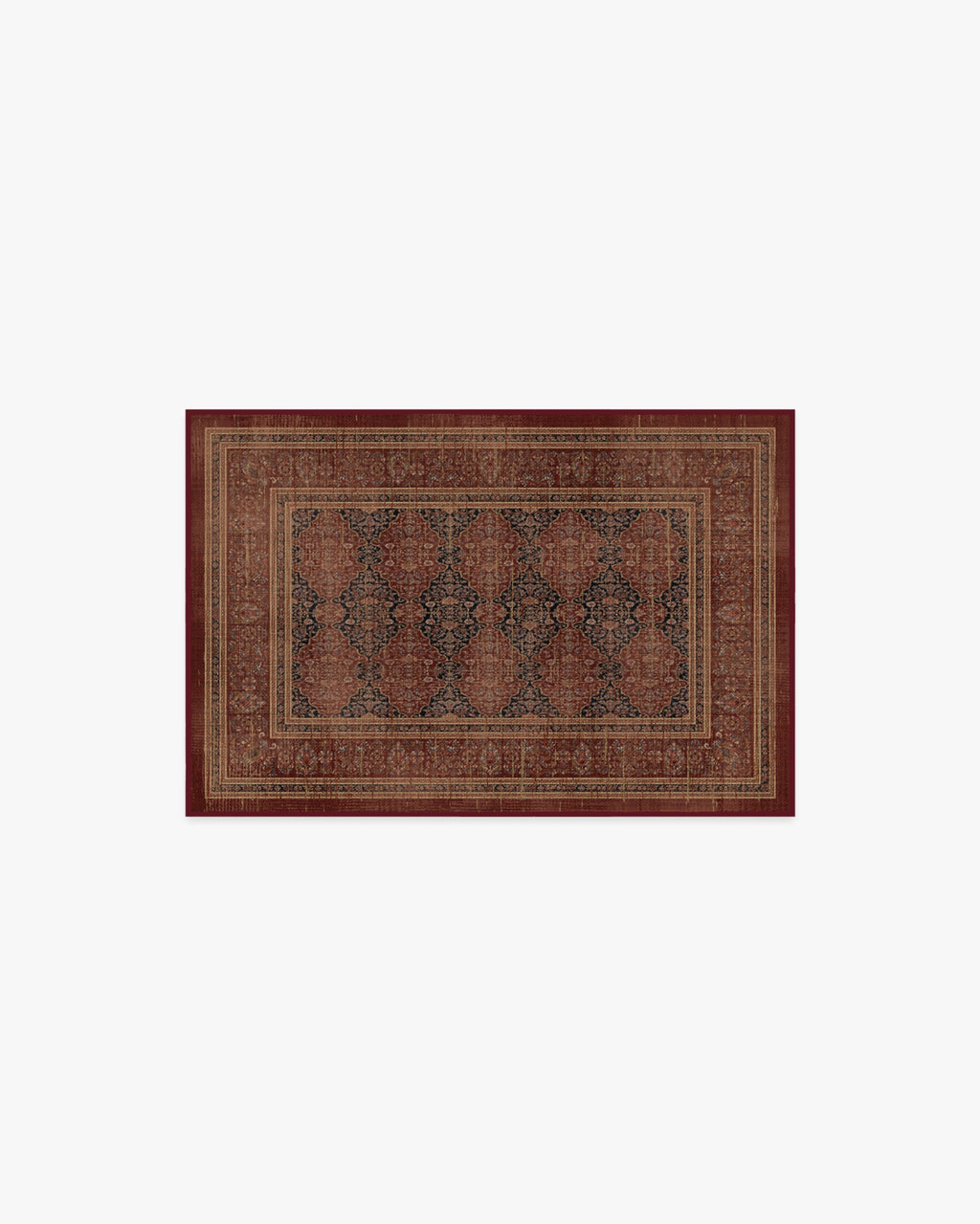 Vesper Amber Red Rug