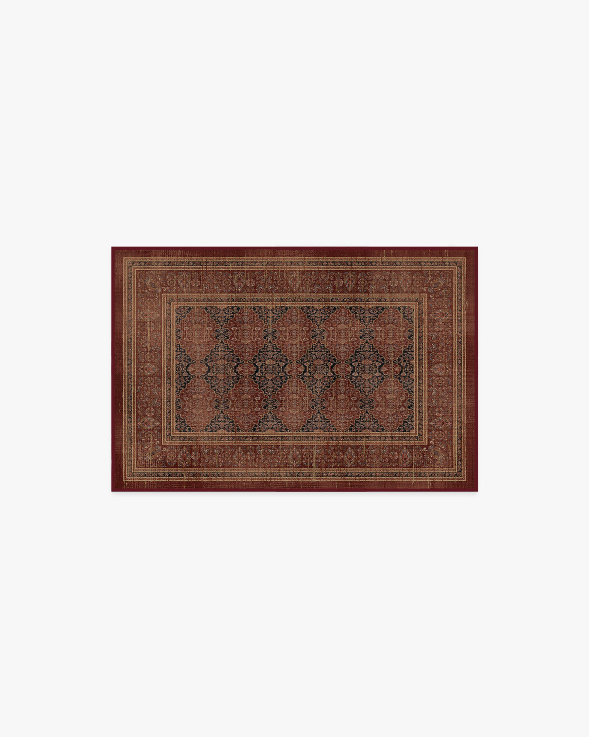 Vesper Amber Red Rug