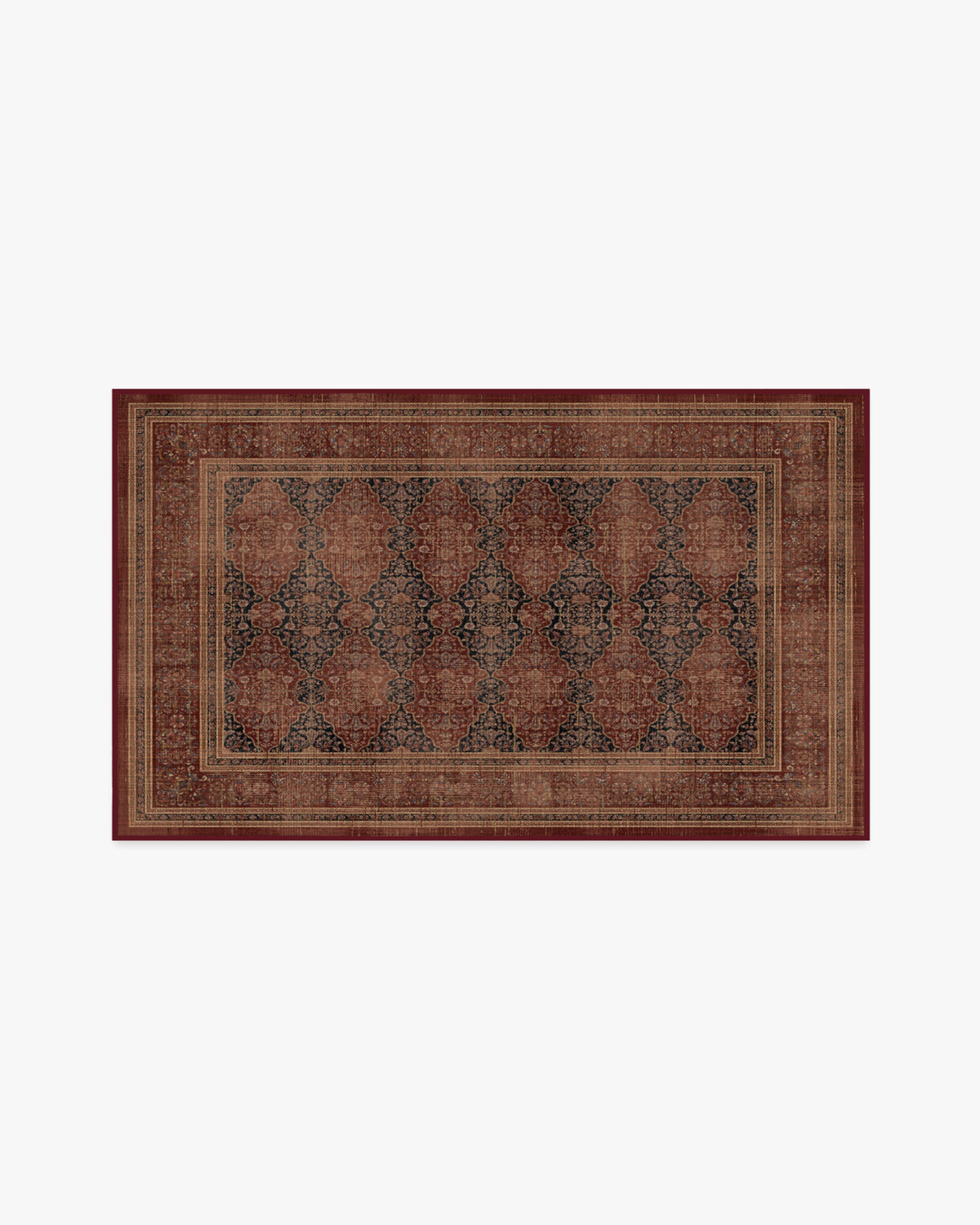 Vesper Amber Red Rug