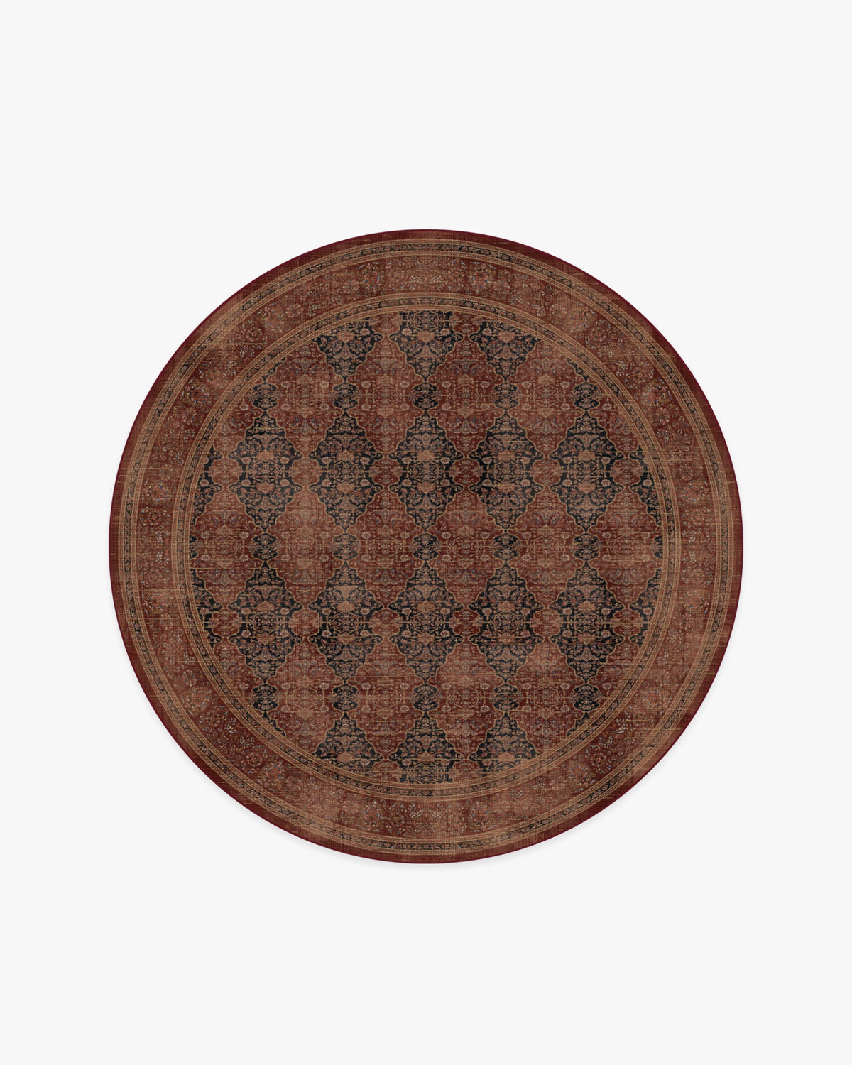Vesper Amber Red Rug