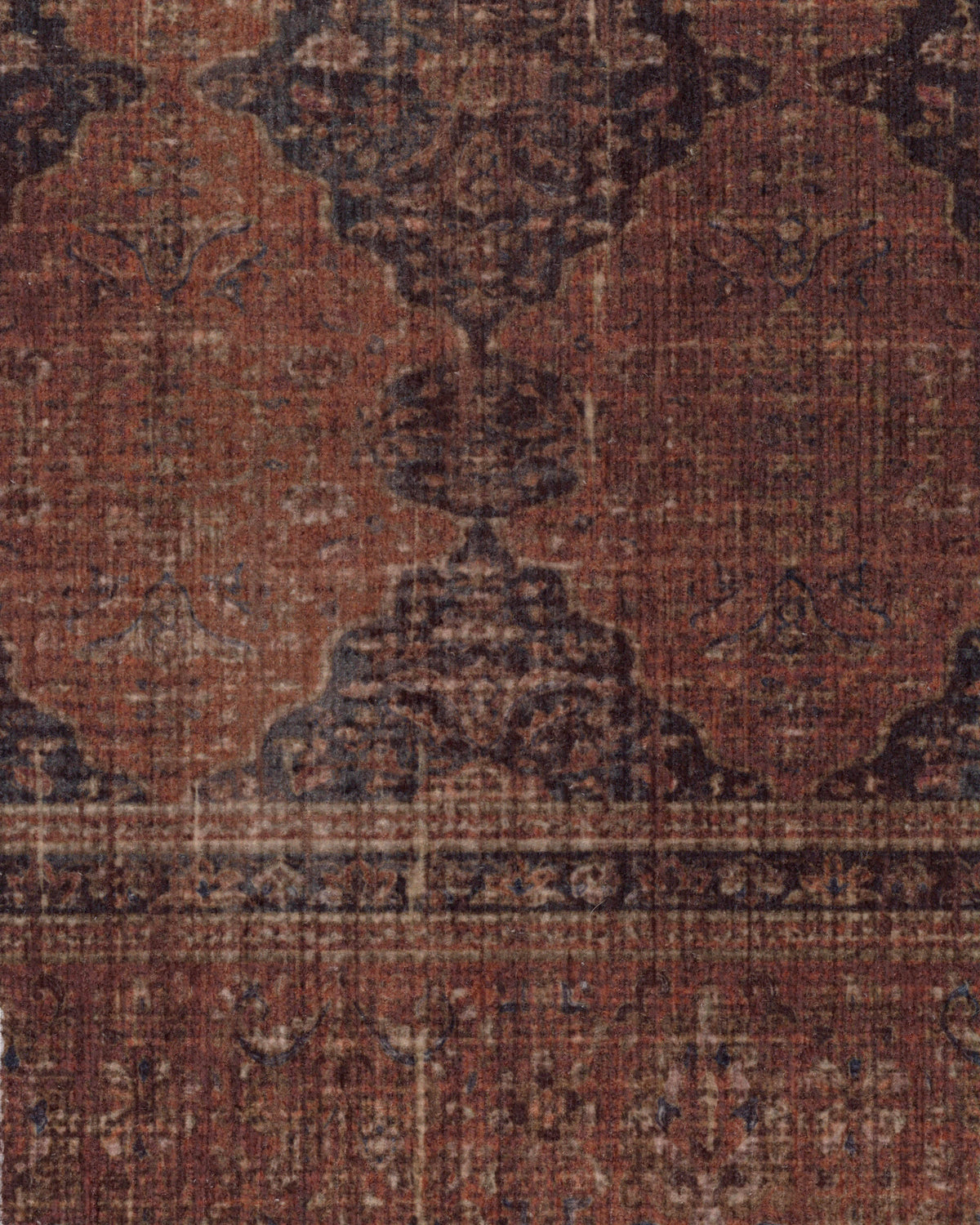 Vesper Amber Red Rug