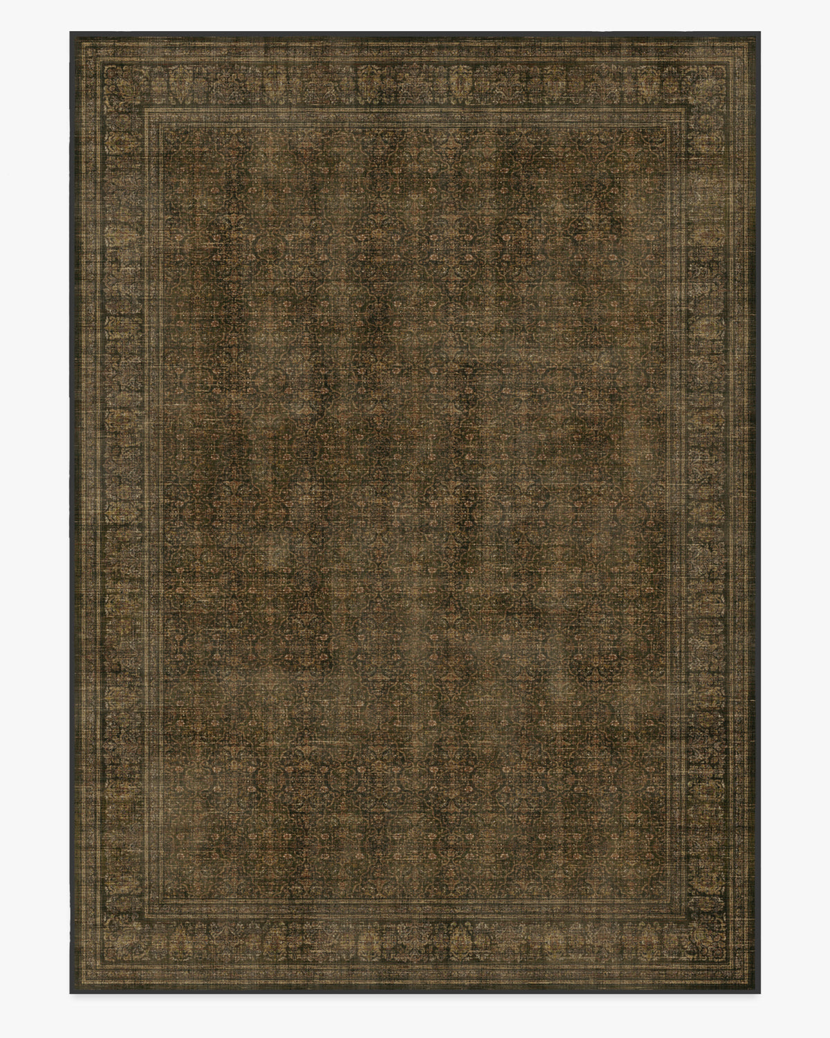 Vesper Olive & Gold Flatwoven Rug