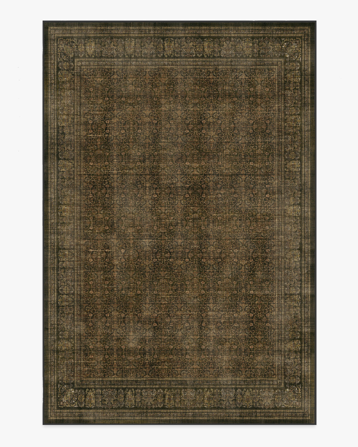 Vesper Olive & Gold Flatwoven Rug