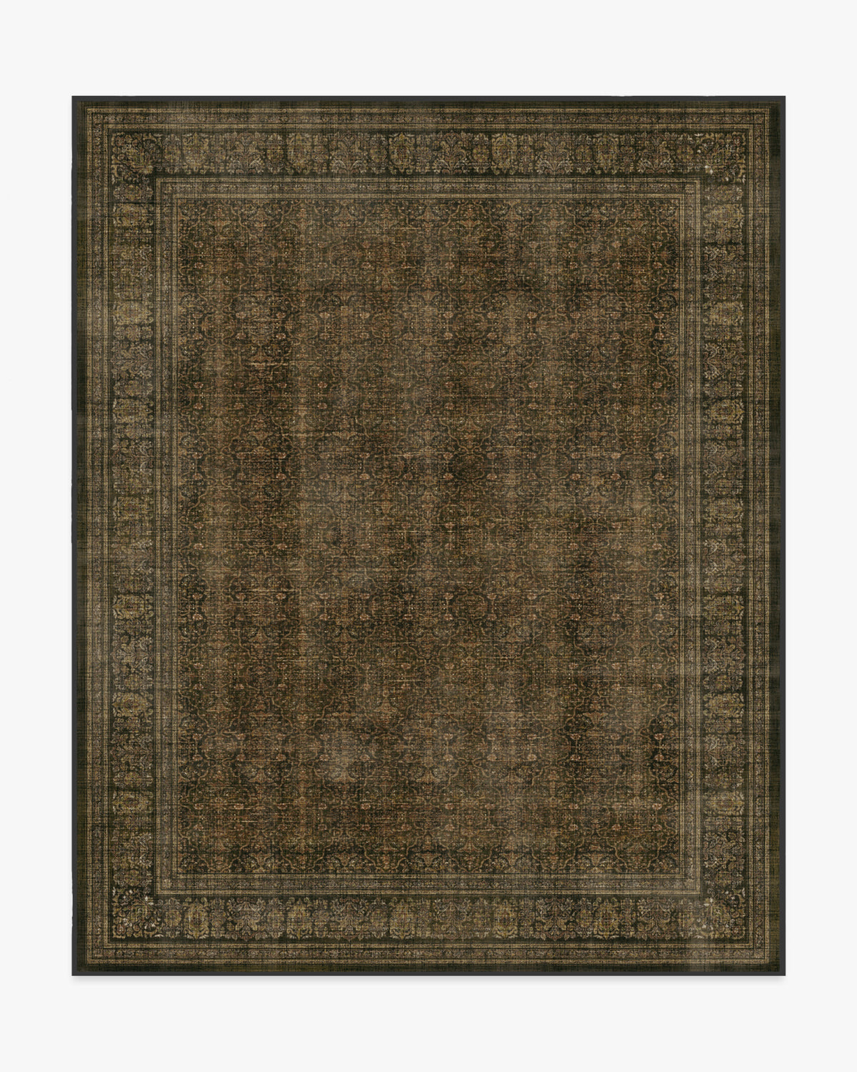 Vesper Olive & Gold Flatwoven Rug