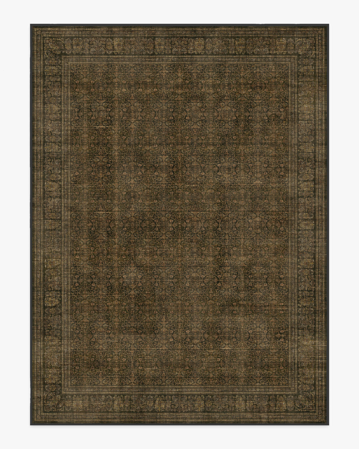 Vesper Olive & Gold Flatwoven Rug