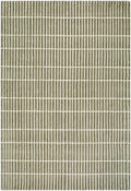 Finial Olive Wool Area Rug