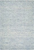 Rozenburg Blue Wool Handmade Area Rug