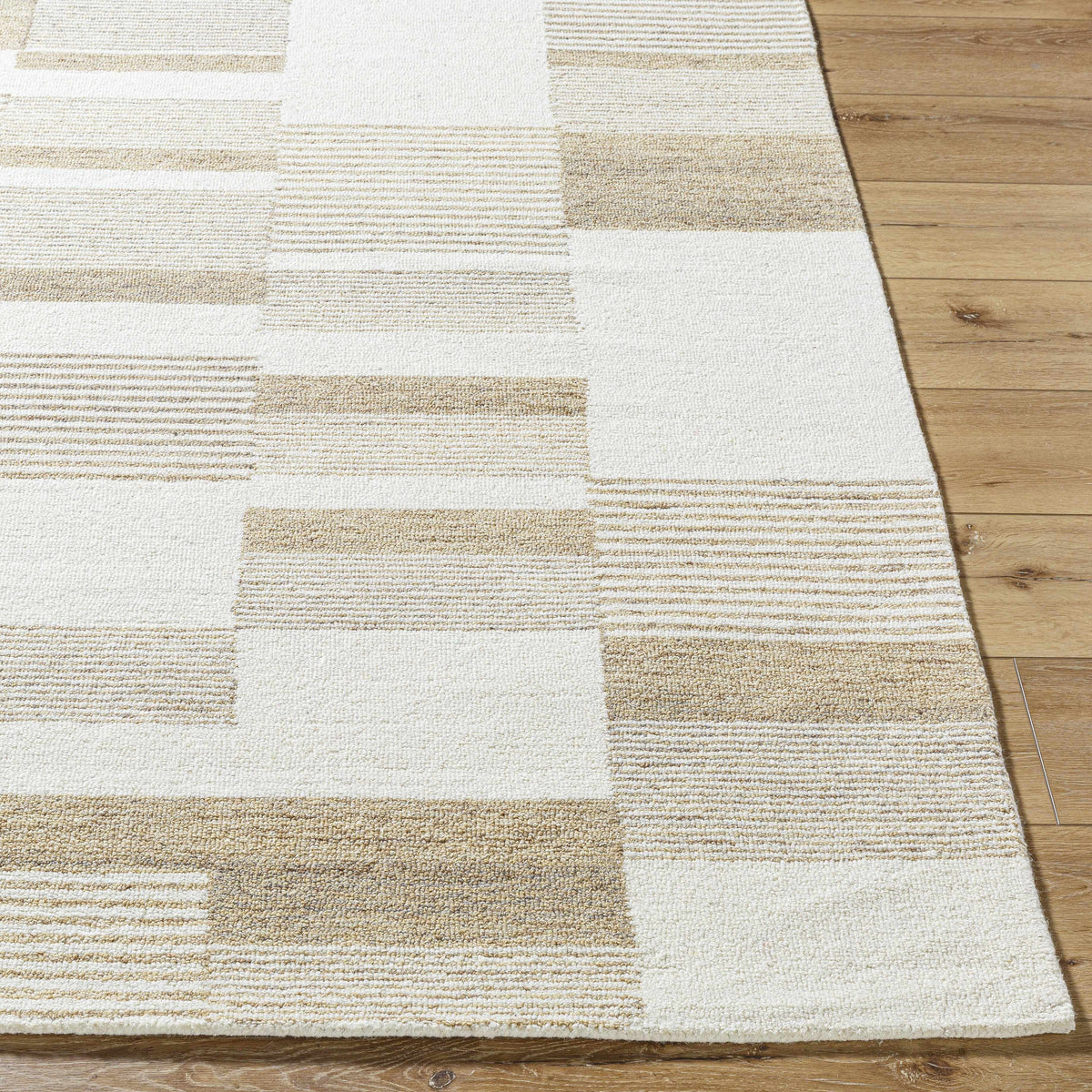 Varen Broken-Striped Area Rug