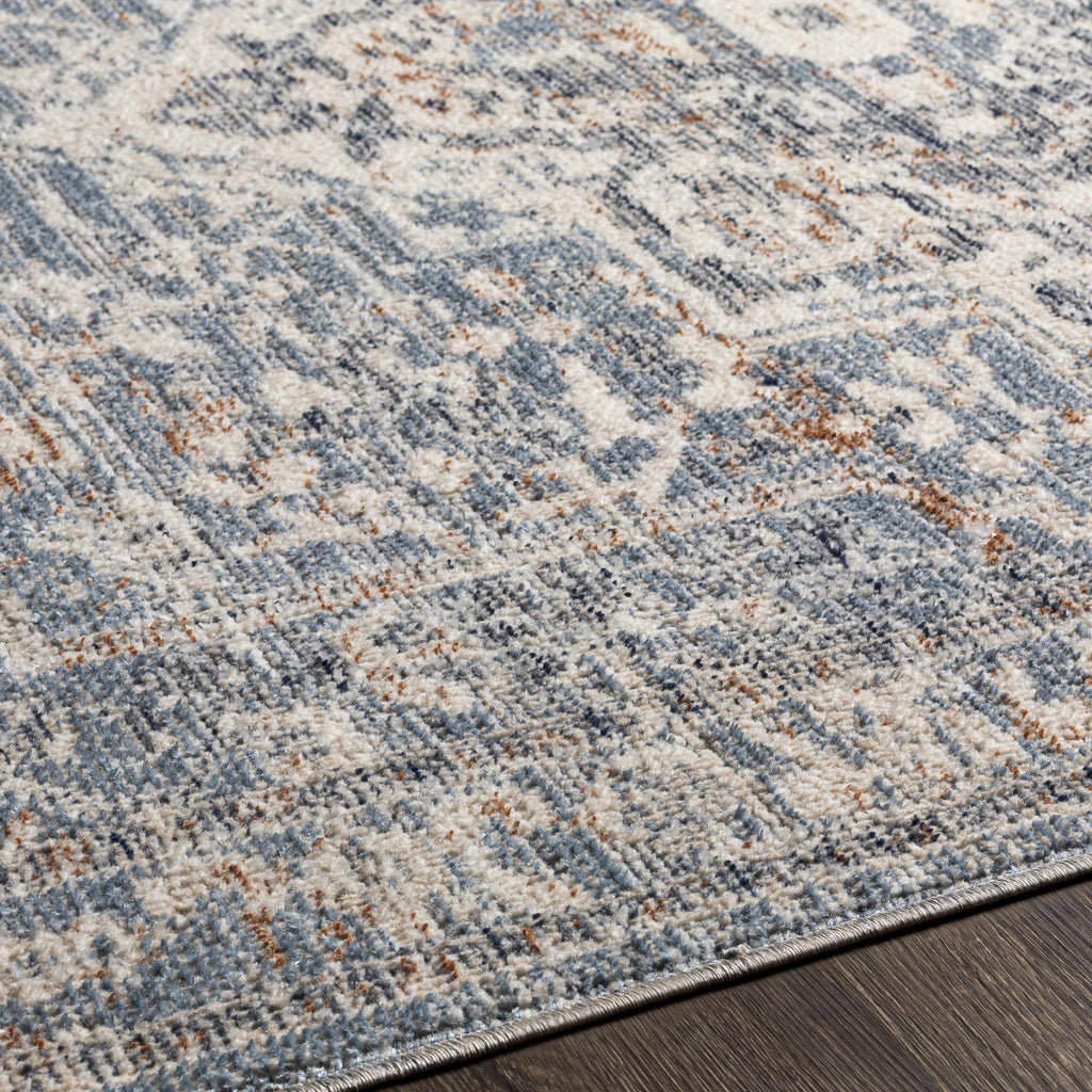 Buguey Cream&Blue Area Rug - Clearance