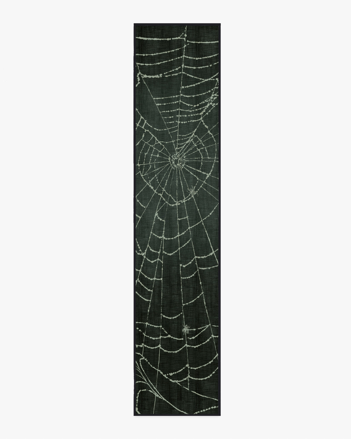Web Soft Black Flatwoven Rug