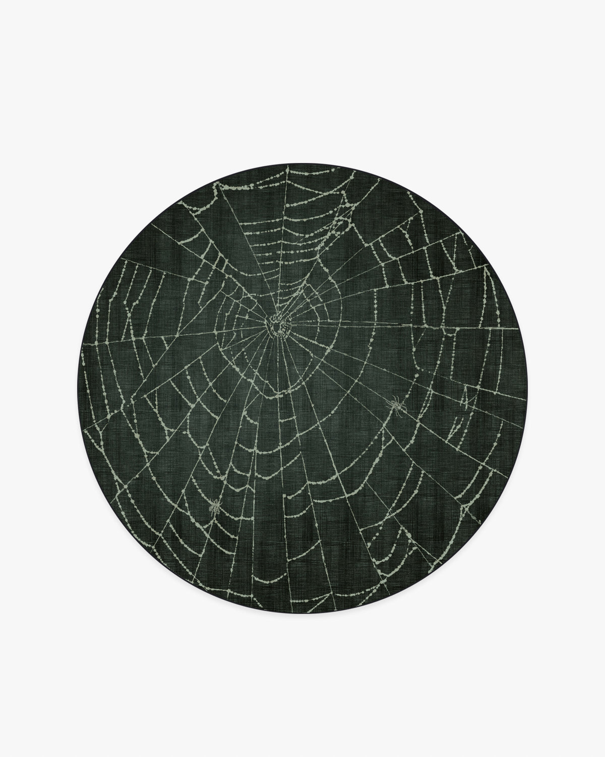 Web Soft Black Flatwoven Rug