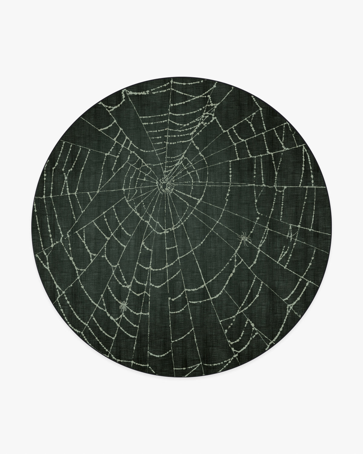Web Soft Black Flatwoven Rug