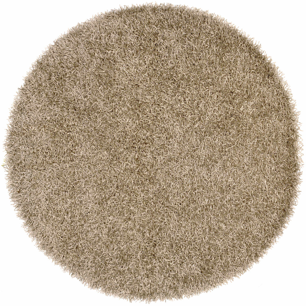 Browder Solid Beige Shag Area Rug - Clearance