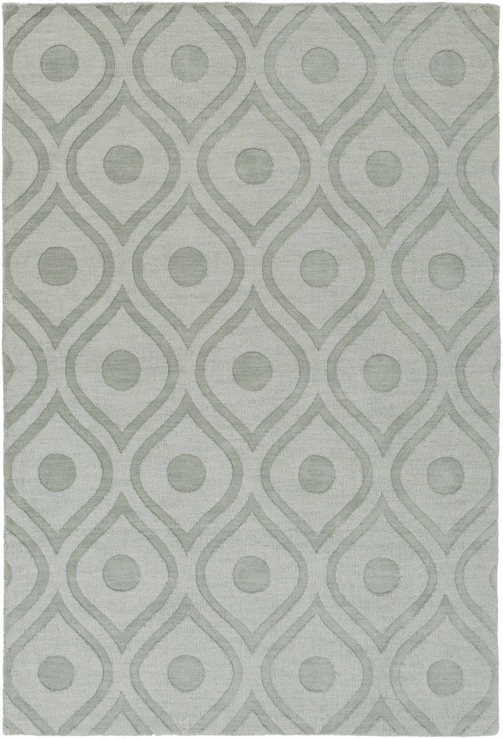 Welaka Eye Pattern Wool Rug - Clearance
