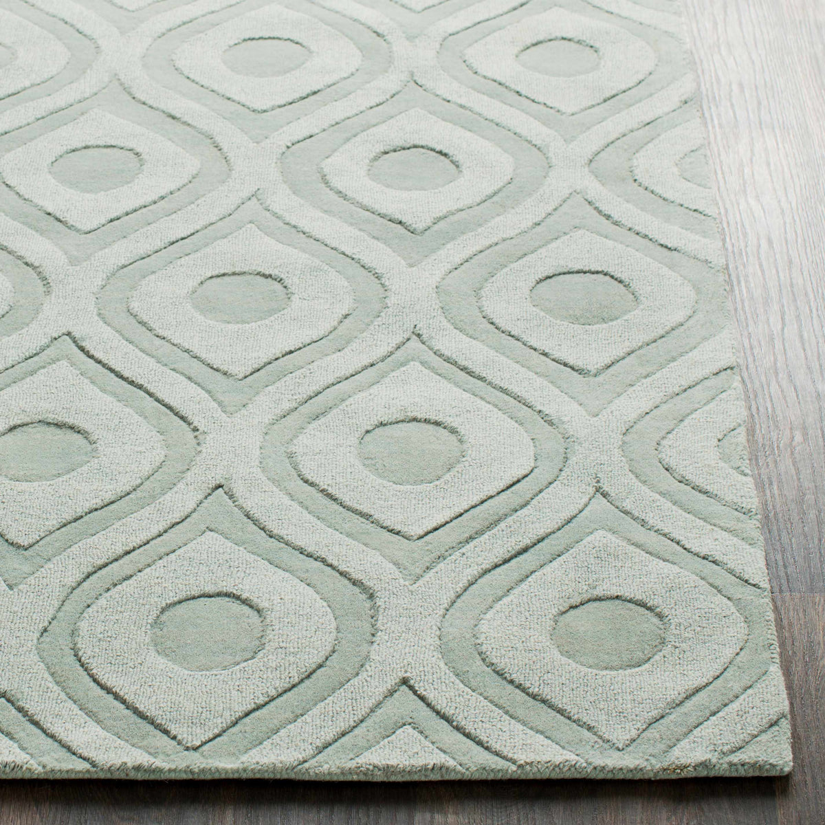 Welaka Eye Pattern Wool Rug - Clearance