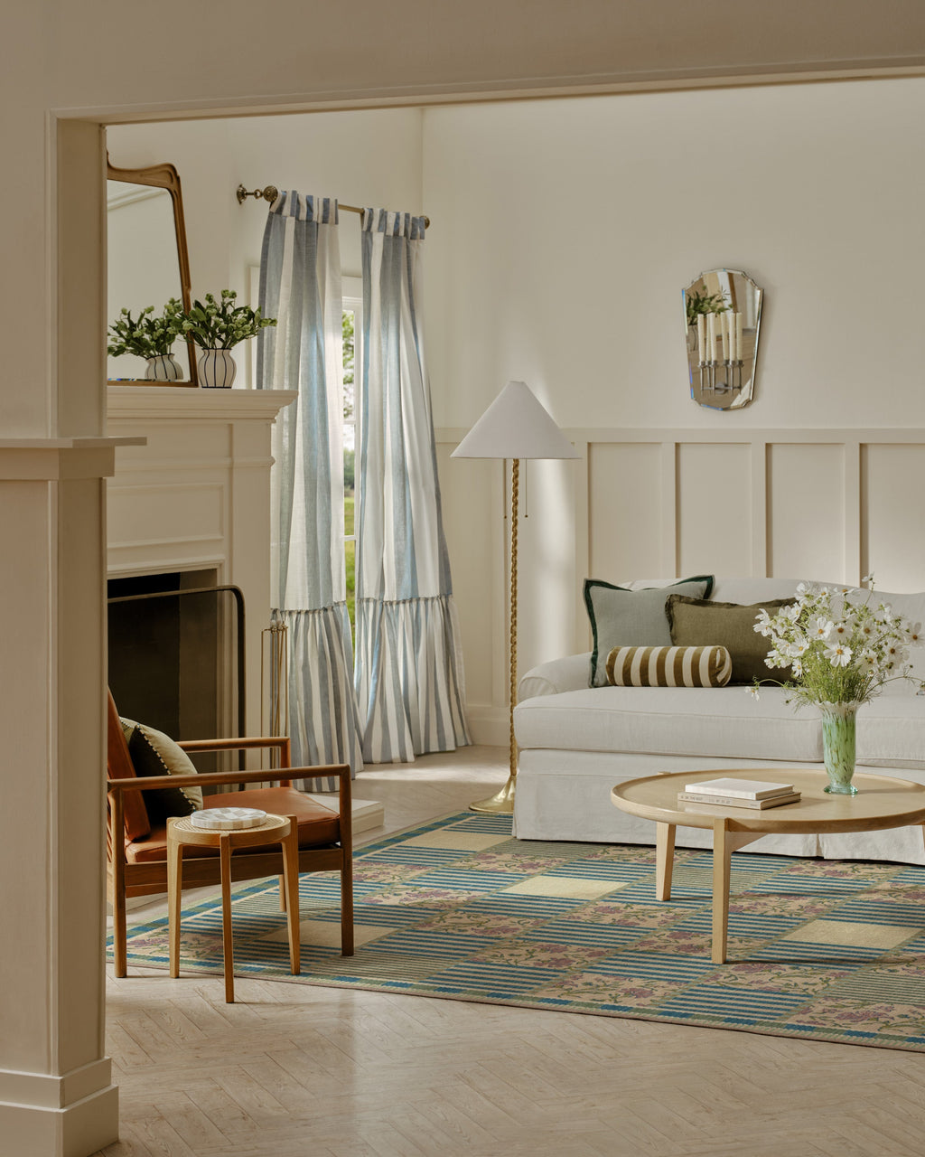 Wendel Blue Rug by Anthropologie