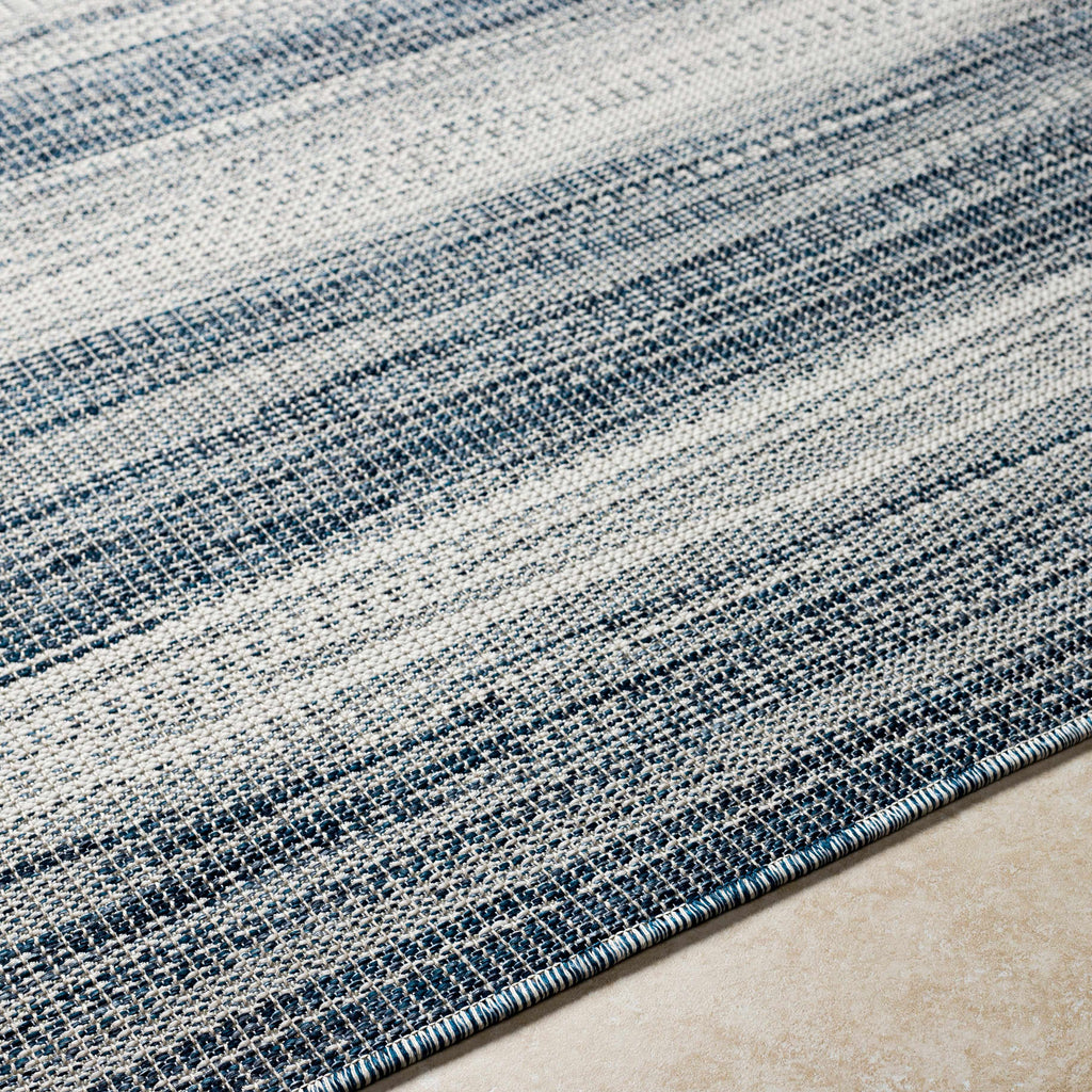 Kris Navy Outdoor Area Rug - Clearance