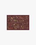 Wilder Burgundy Multicolor Rug