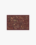 Wilder Burgundy Multicolor Flatwoven Rug