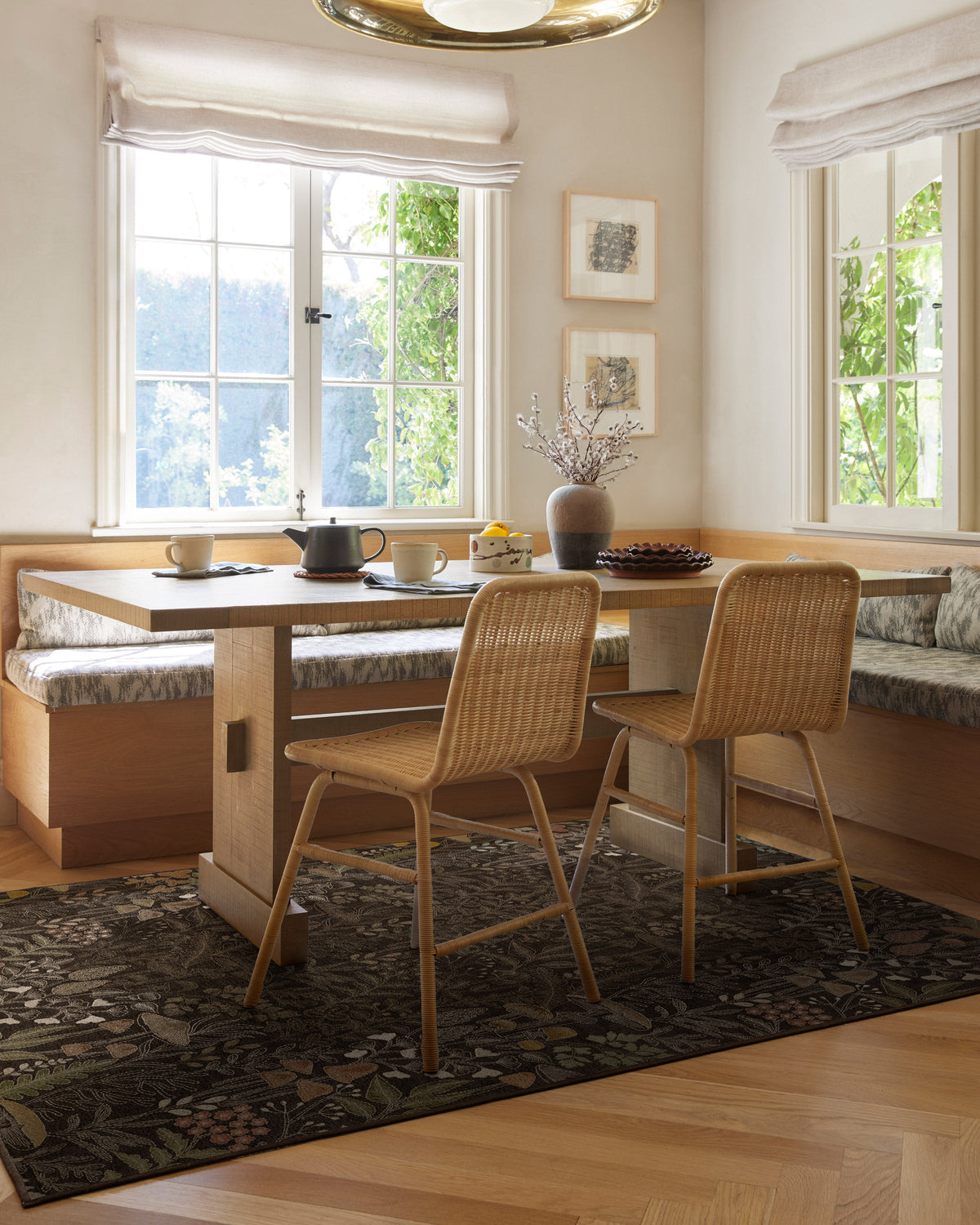 Wildwood Brown Flatwoven Rug