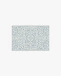 Winter Medallion Dusty Blue Rug