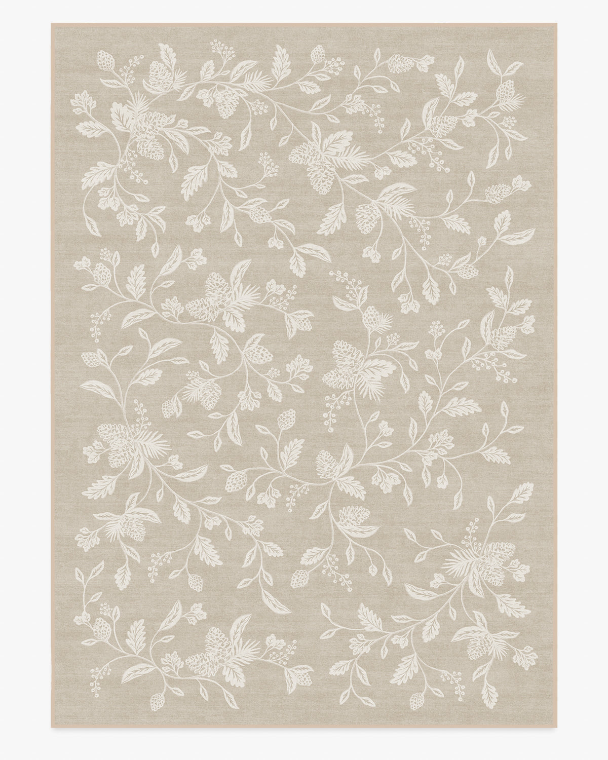 Winter Pine Natural Flatwoven Rug
