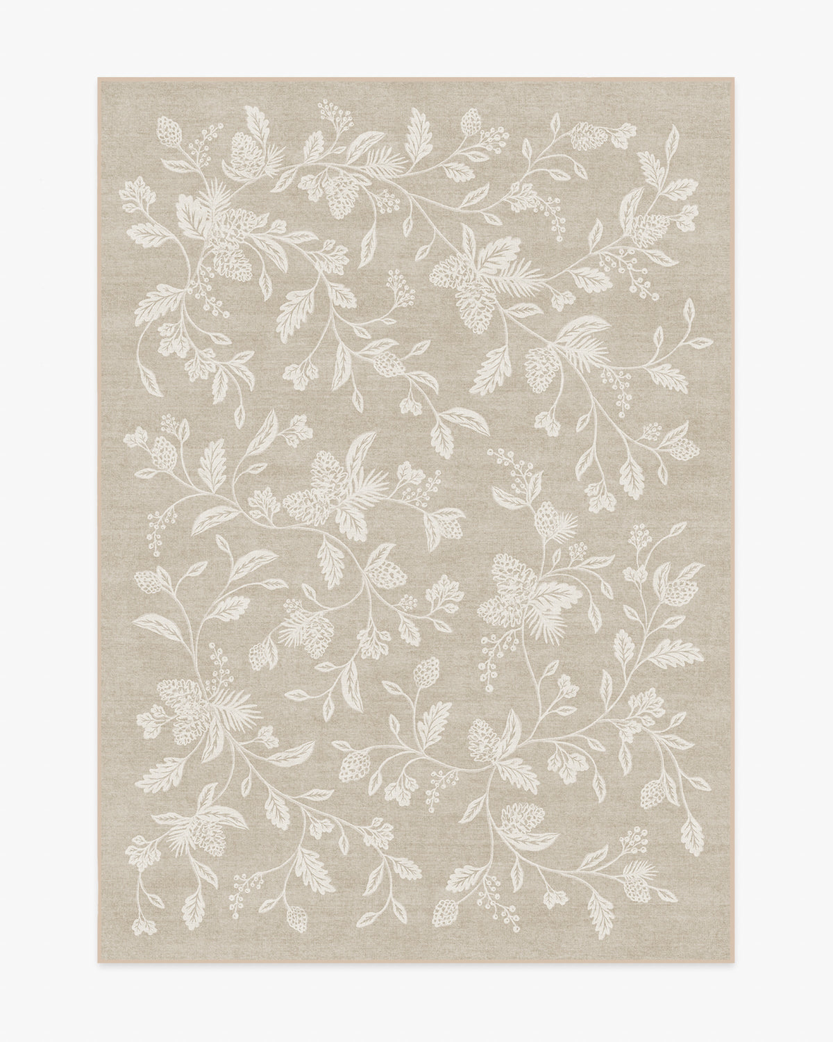 Winter Pine Natural Flatwoven Rug