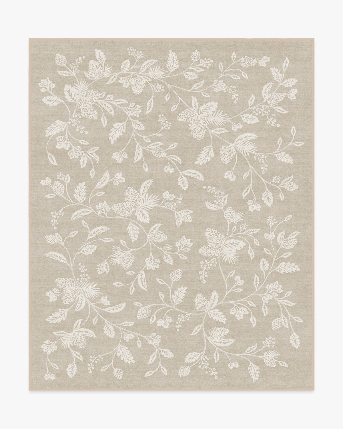 Winter Pine Natural Flatwoven Rug