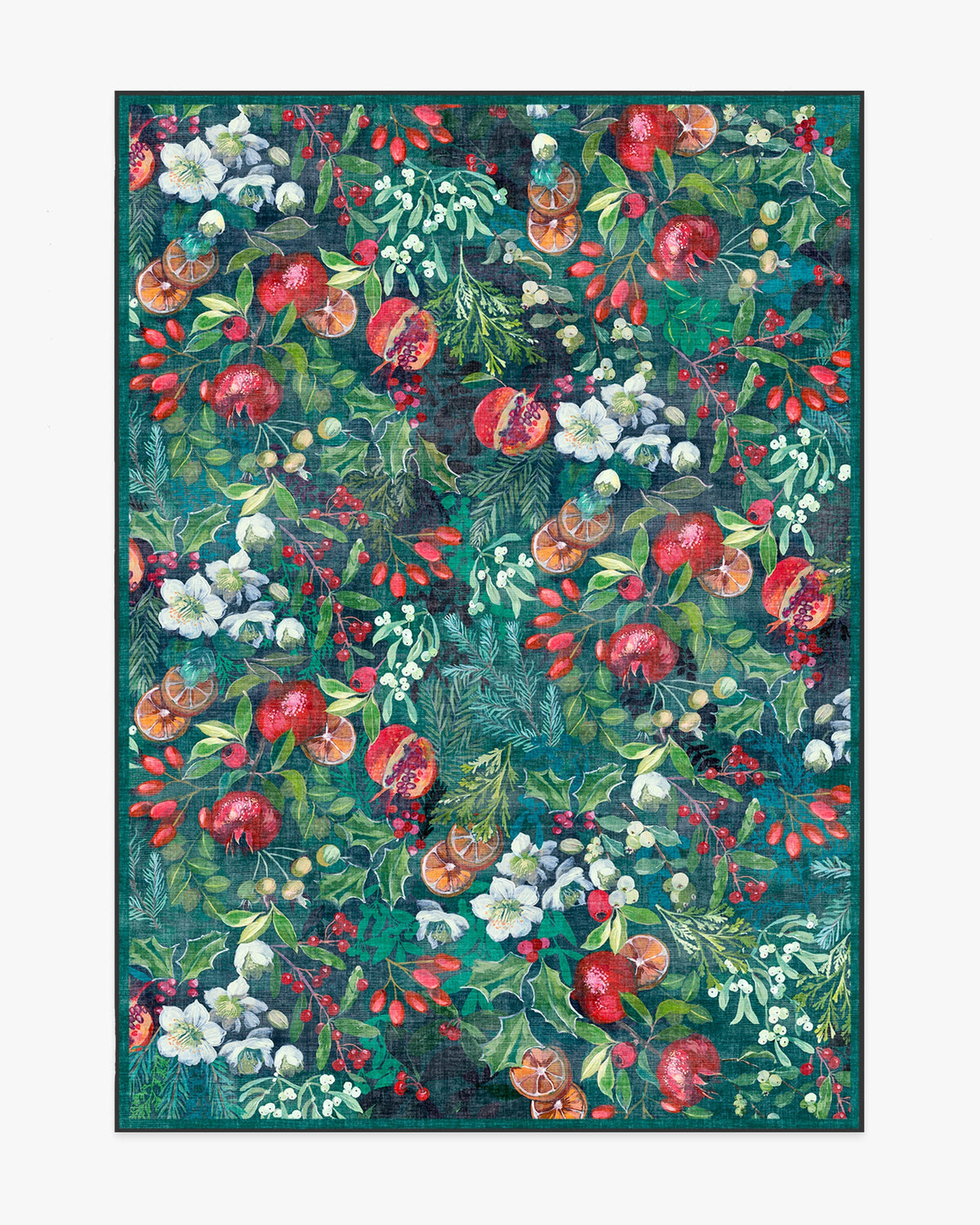 Winterberry Green Rug