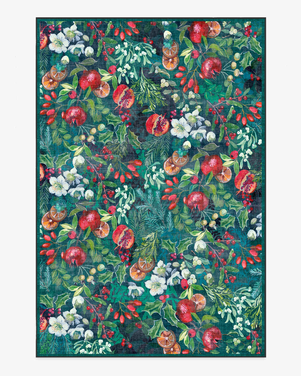 Winterberry Green Rug