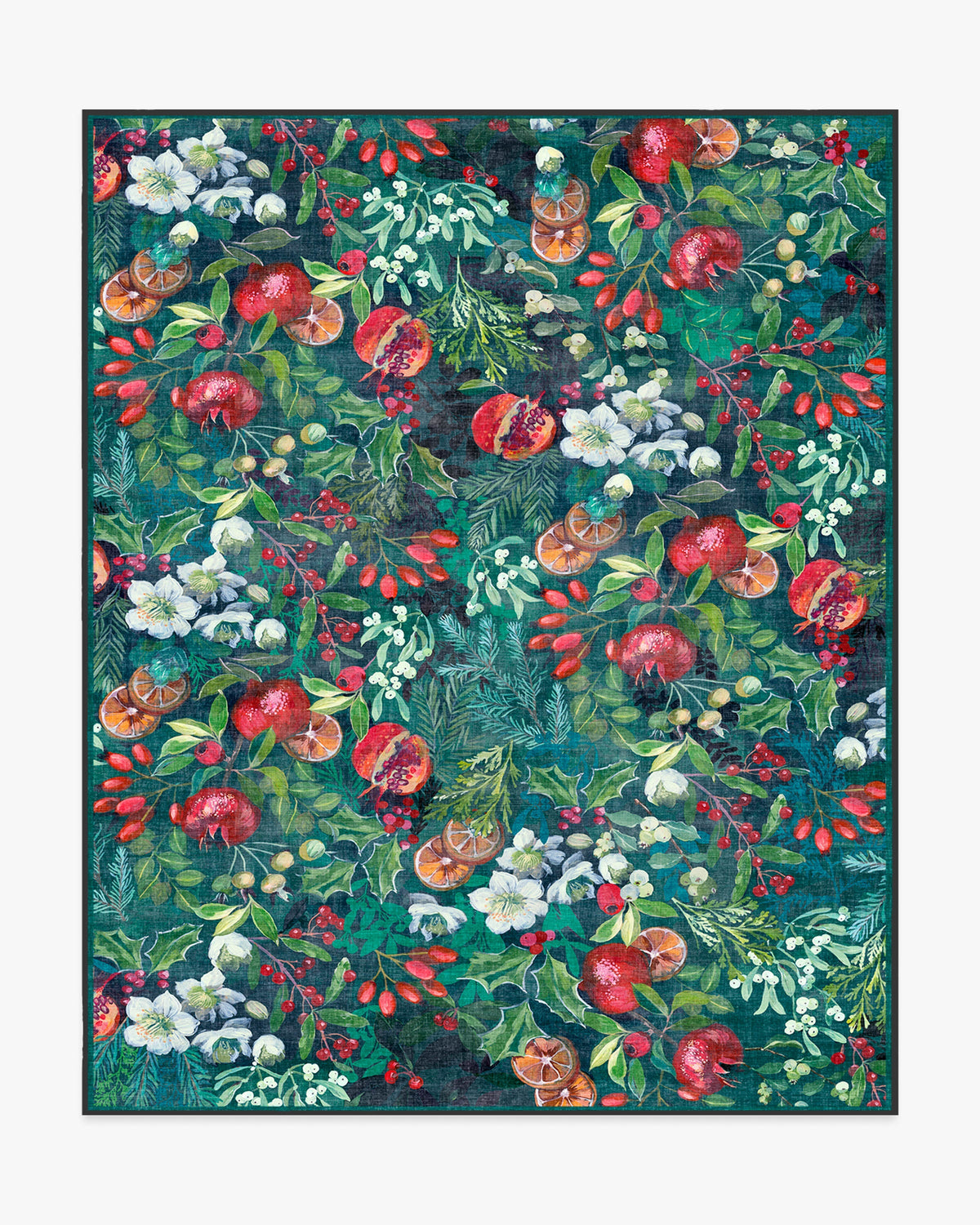 Winterberry Green Rug