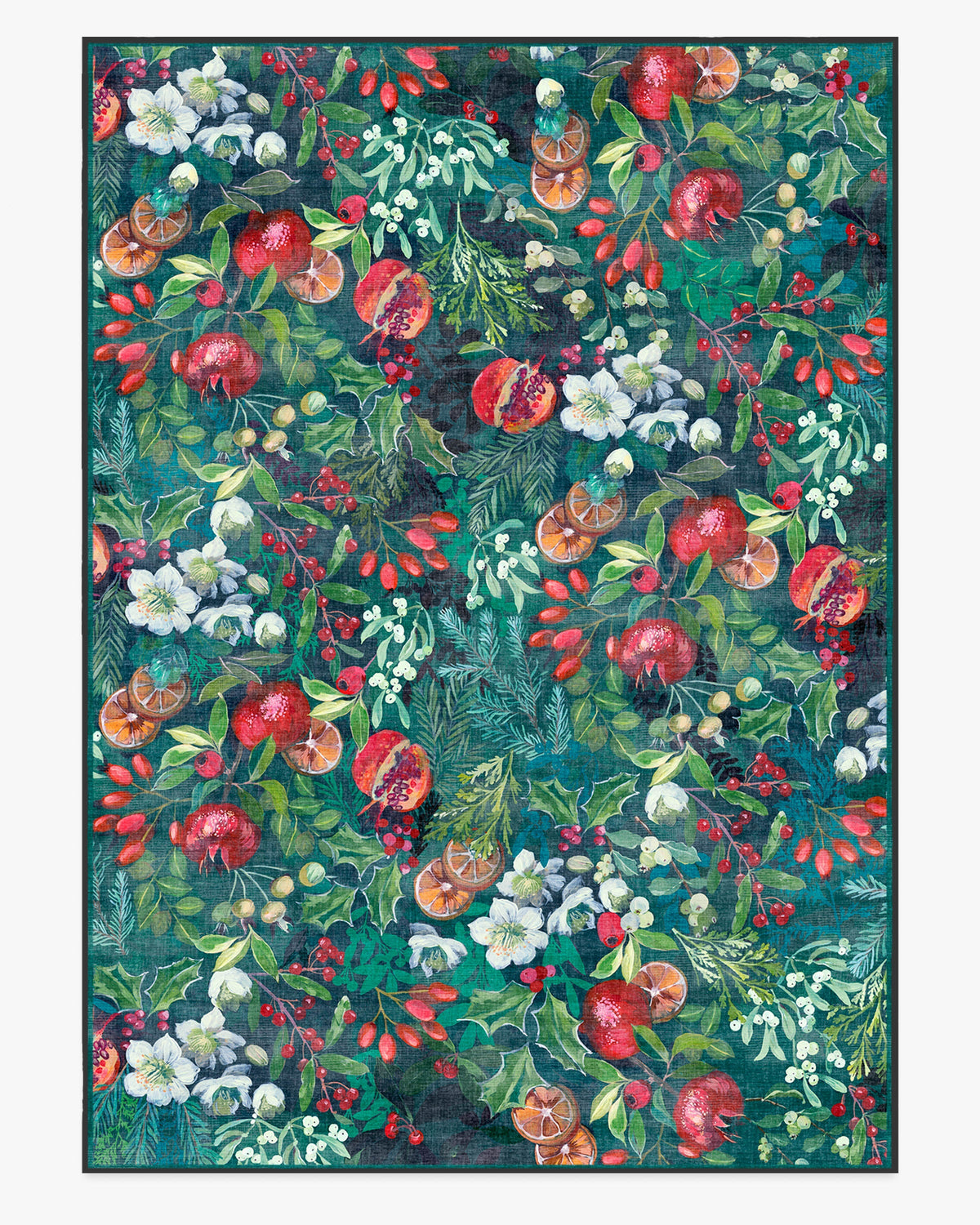 Winterberry Green Flatwoven Rug