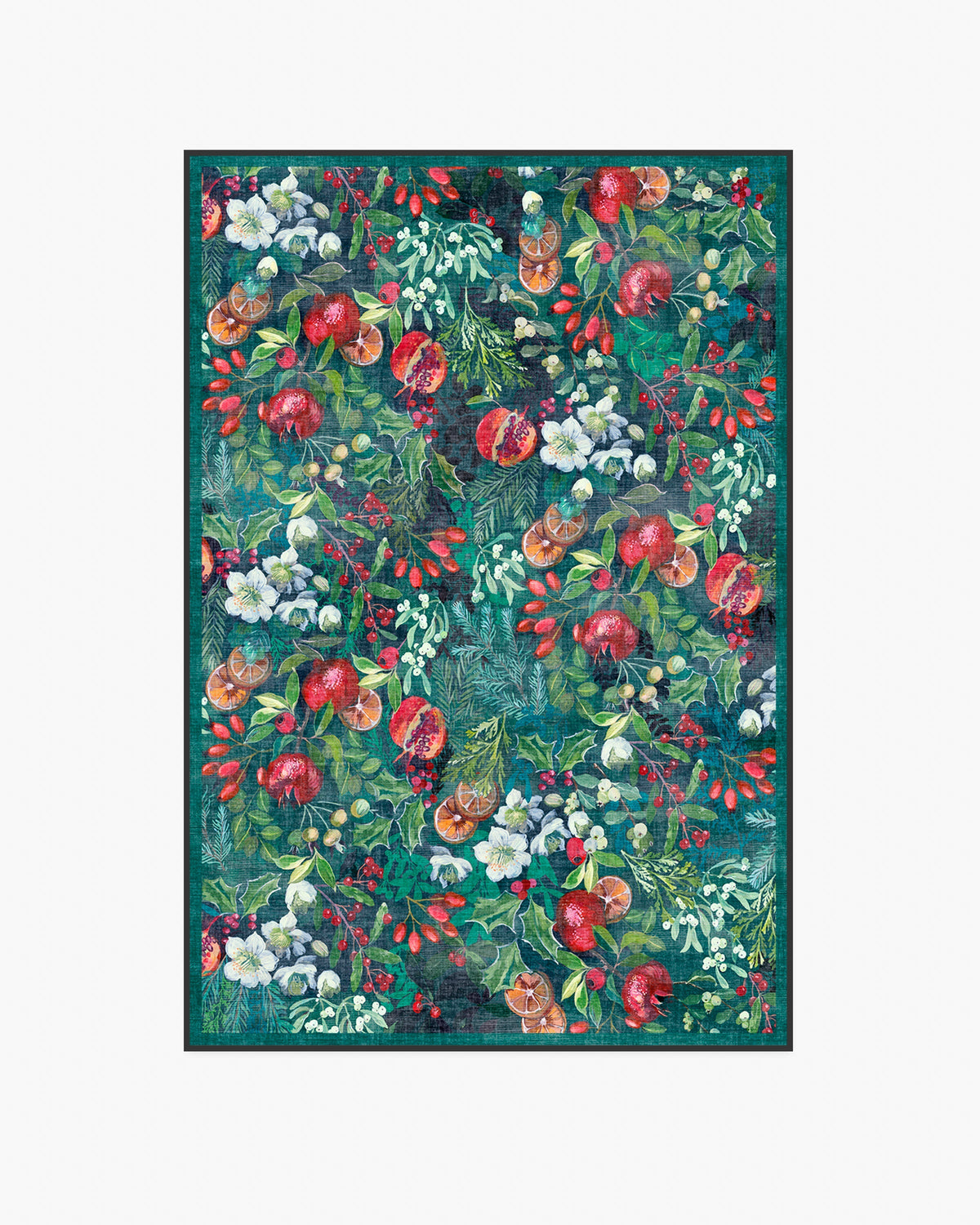 Winterberry Green Flatwoven Rug