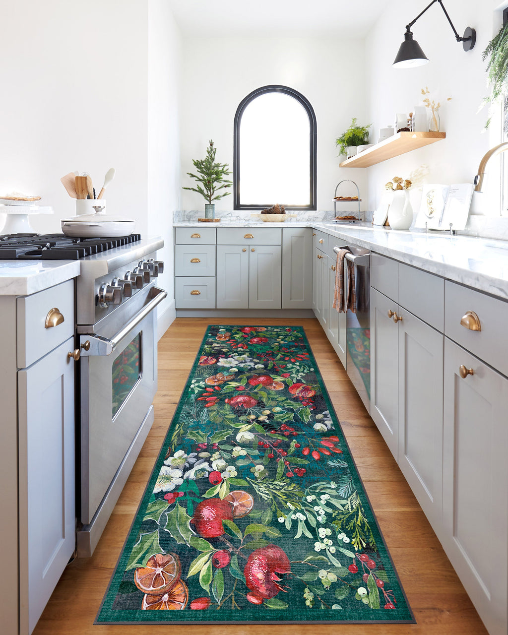 Winterberry Green Rug
