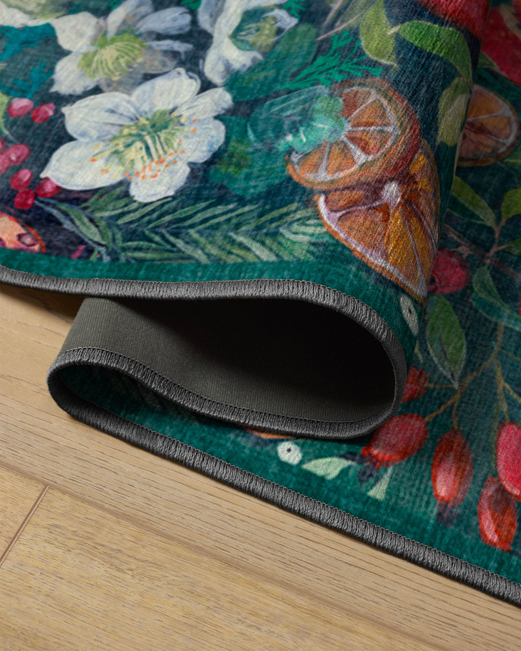 Winterberry Green Flatwoven Rug