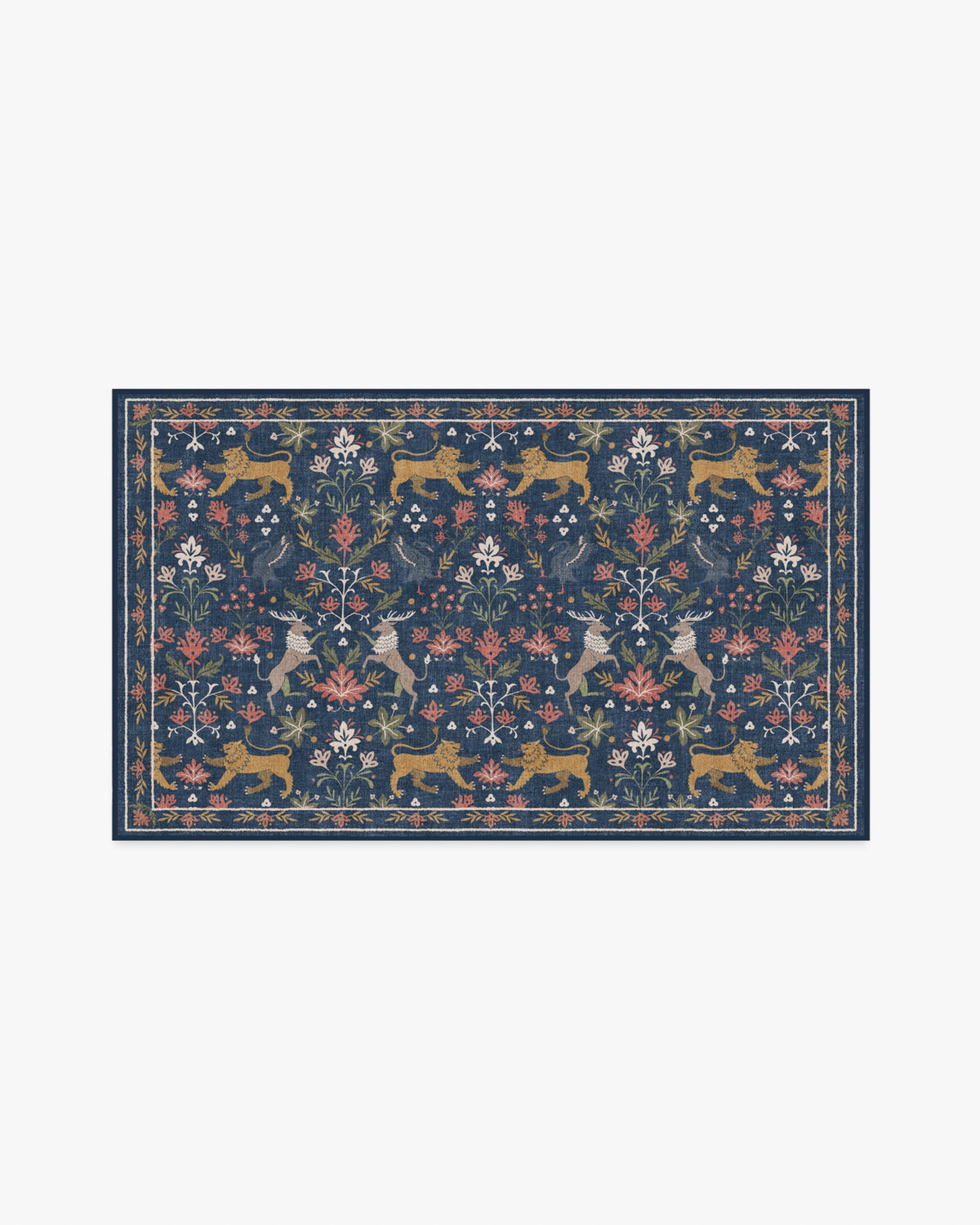 Wintermere Navy Multicolor Rug
