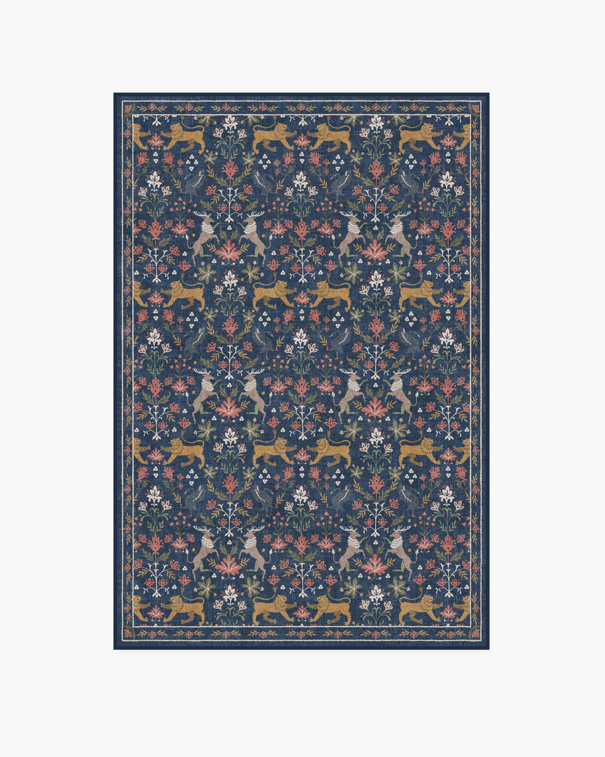 Wintermere Navy Multicolor Rug