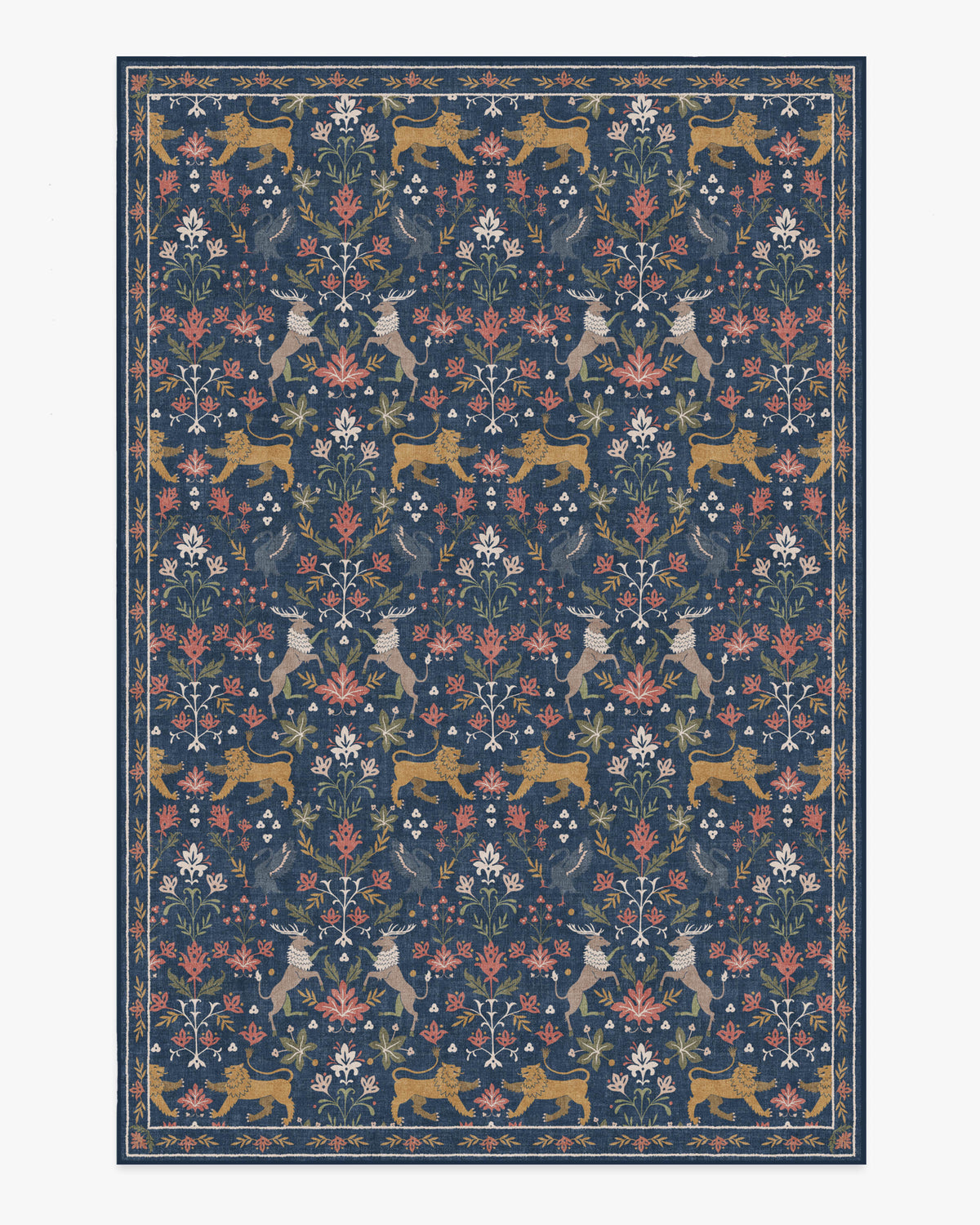 Wintermere Navy Multicolor Rug