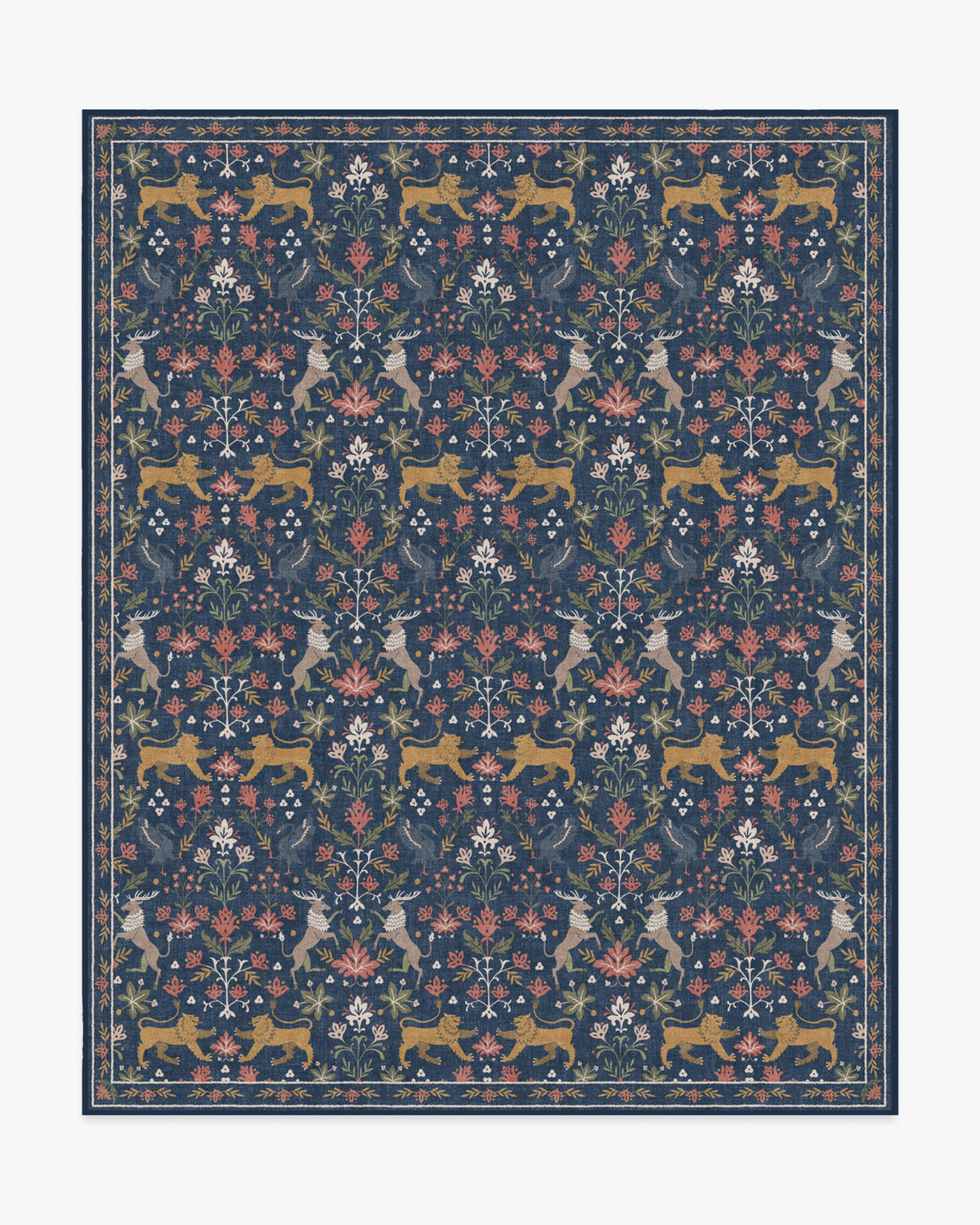 Wintermere Navy Multicolor Rug