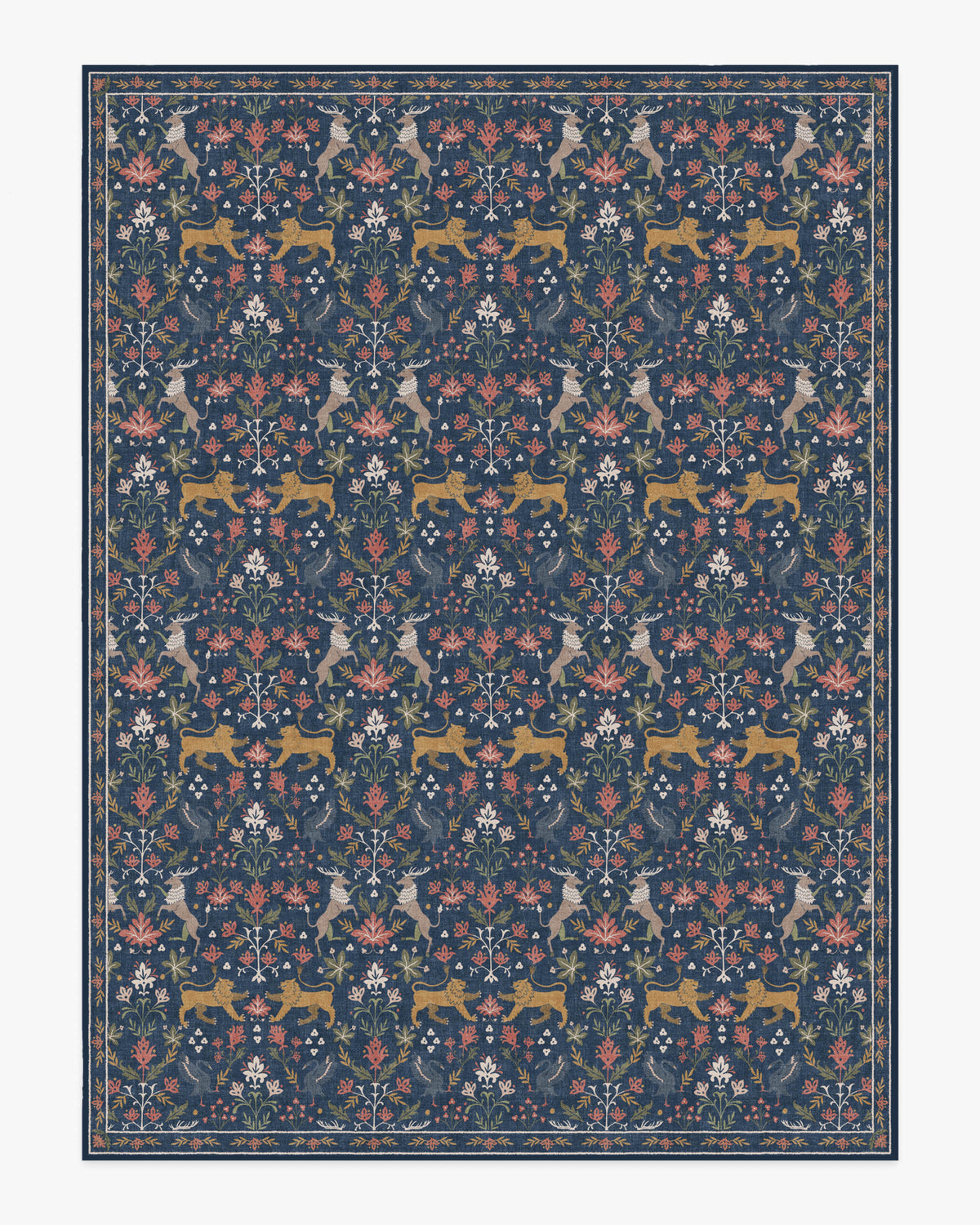 Wintermere Navy Multicolor Rug