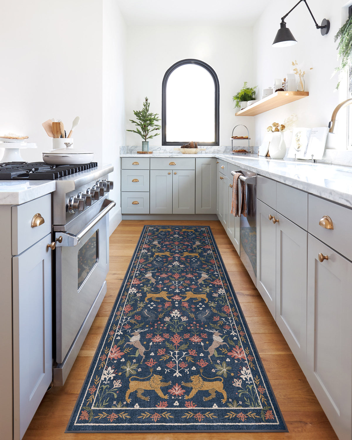 Wintermere Navy Multicolor Rug