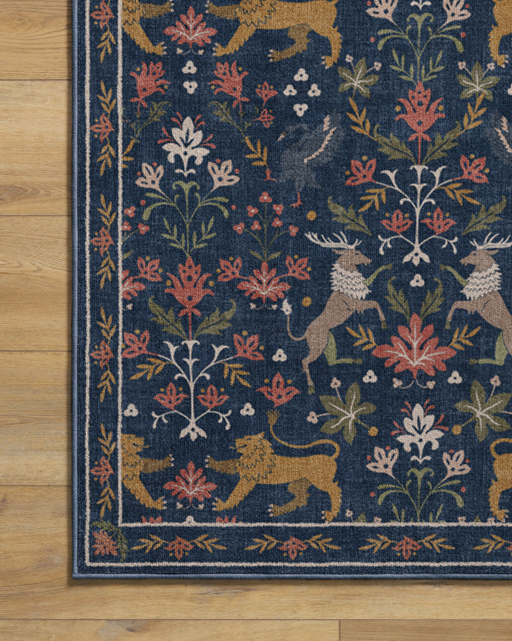 Wintermere Navy Multicolor Rug