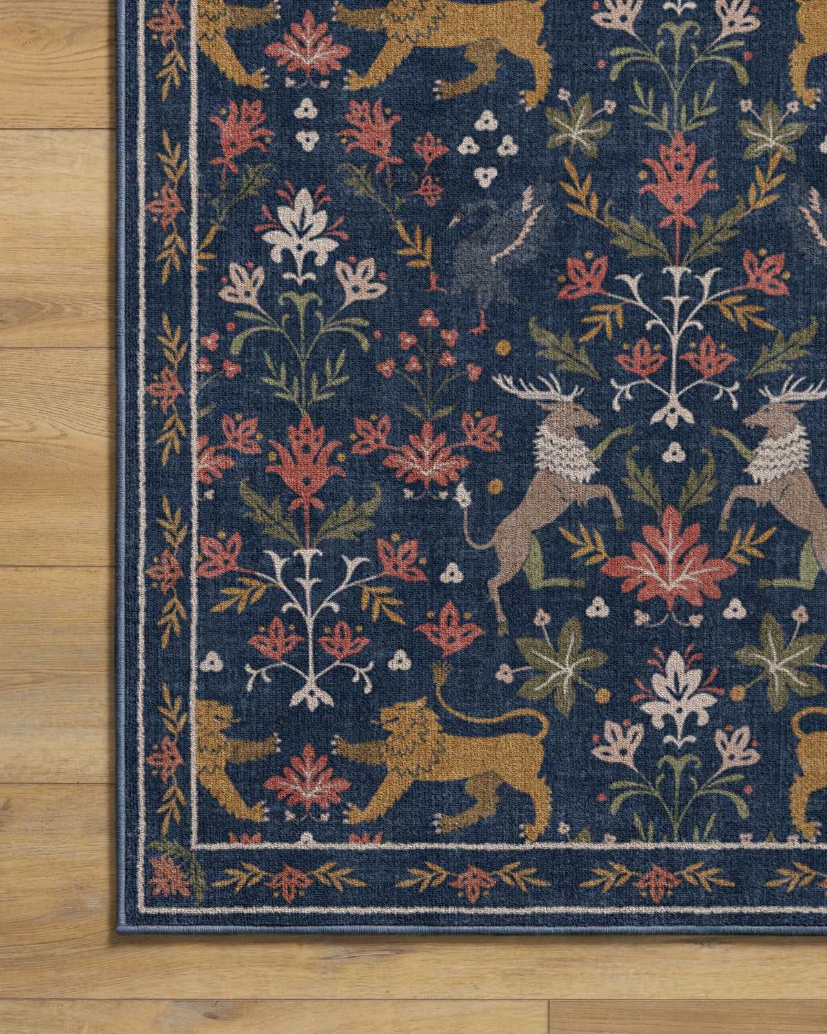 Wintermere Navy Multicolor Rug