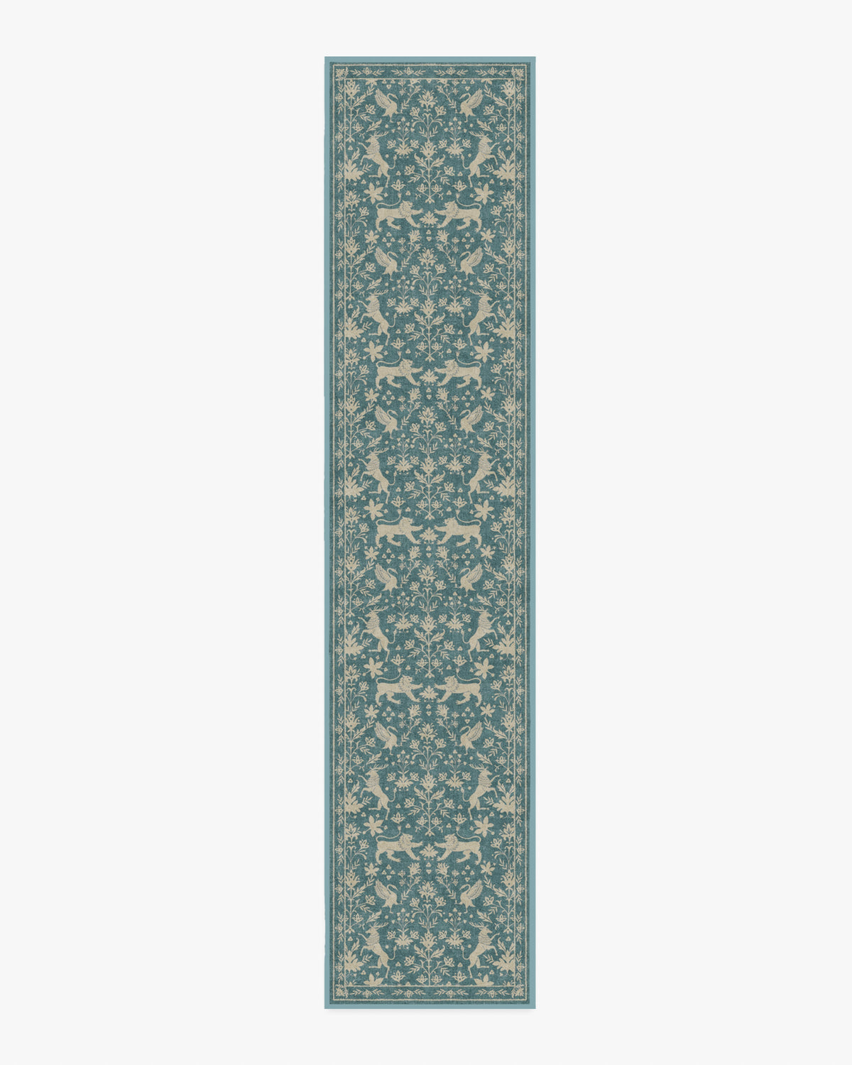 Wintermere Soft Teal Flatwoven Rug