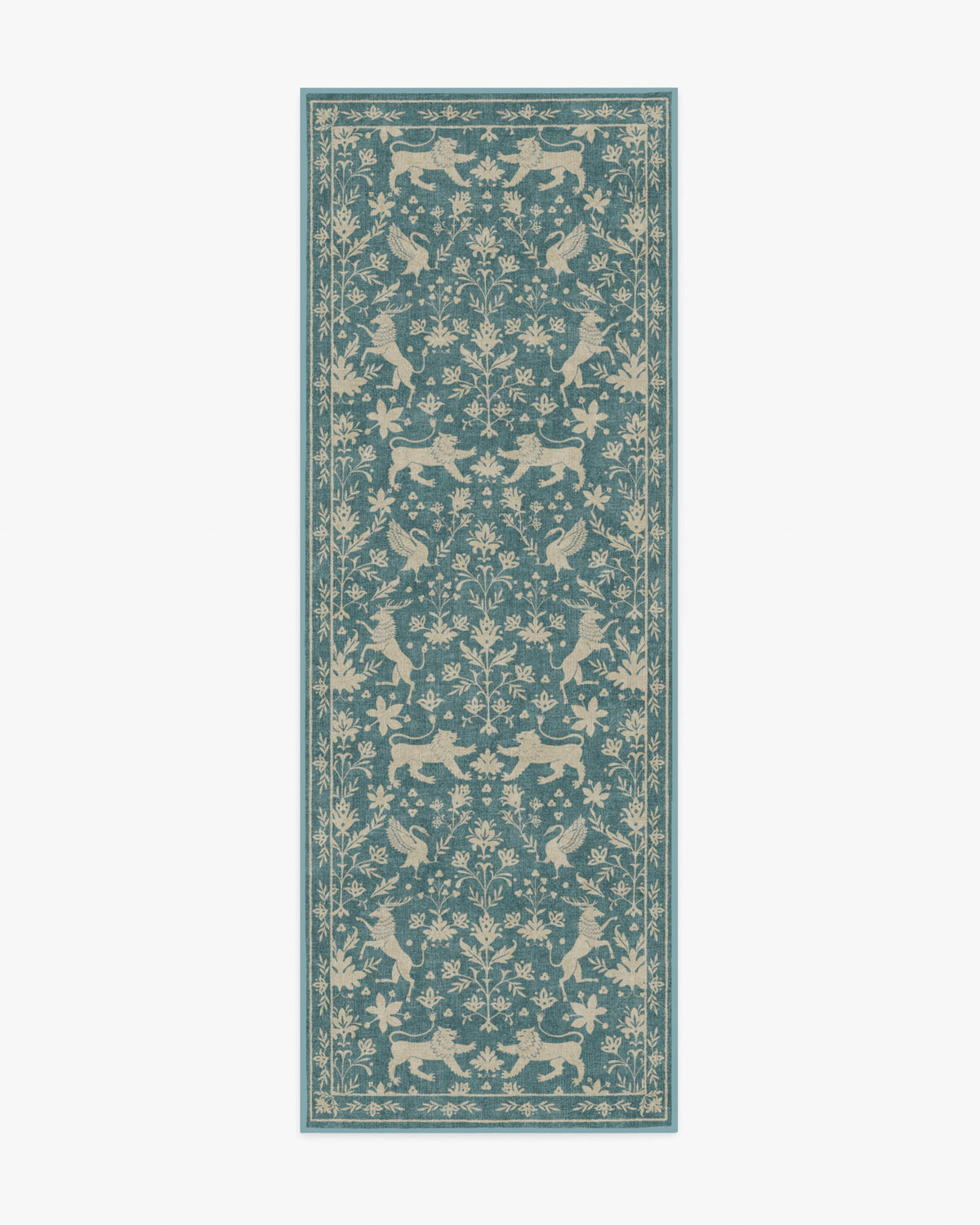 Wintermere Soft Teal Flatwoven Rug